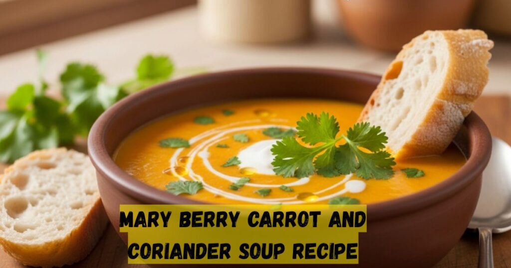 Mary Berry Carrot and Coriander Soup Recipe