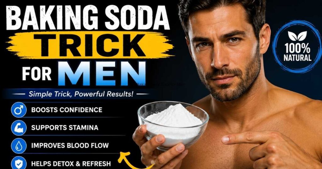 Baking Soda Trick for Men