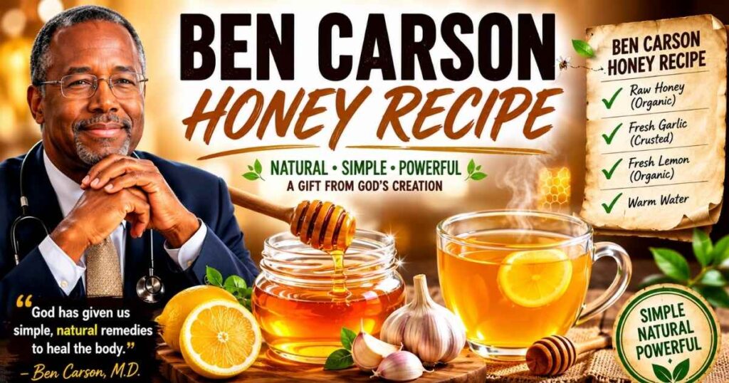 Ben Carson Honey Recipe
