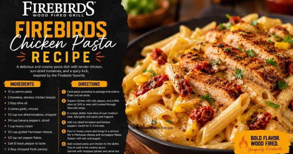 Firebirds Chicken Pasta Recipe: Why Everyone Loves It