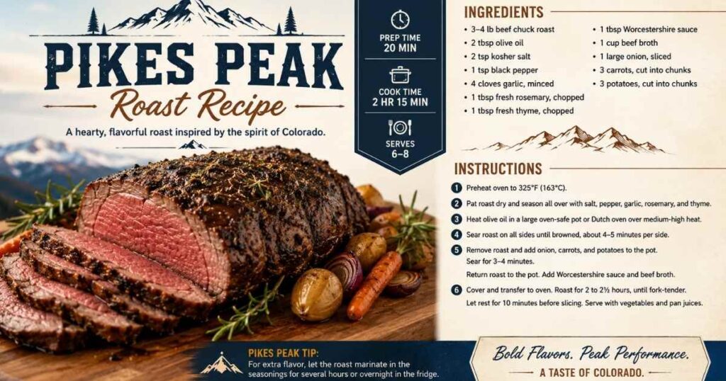 Pikes Peak Roast Recipe