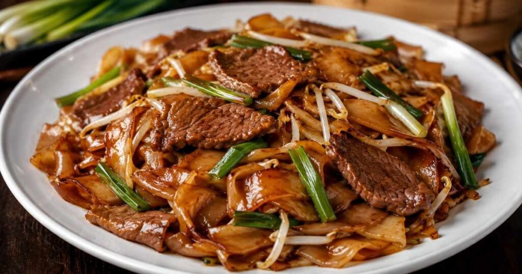 Cantonese Beef Chow Fun (Ft. Dried Ho Fun Noodles)