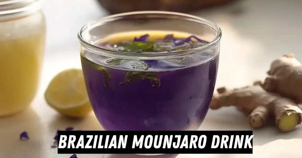 Brazilian Mounjaro Drink Recipe: Easy Homemade Detox Drink for Weight Loss