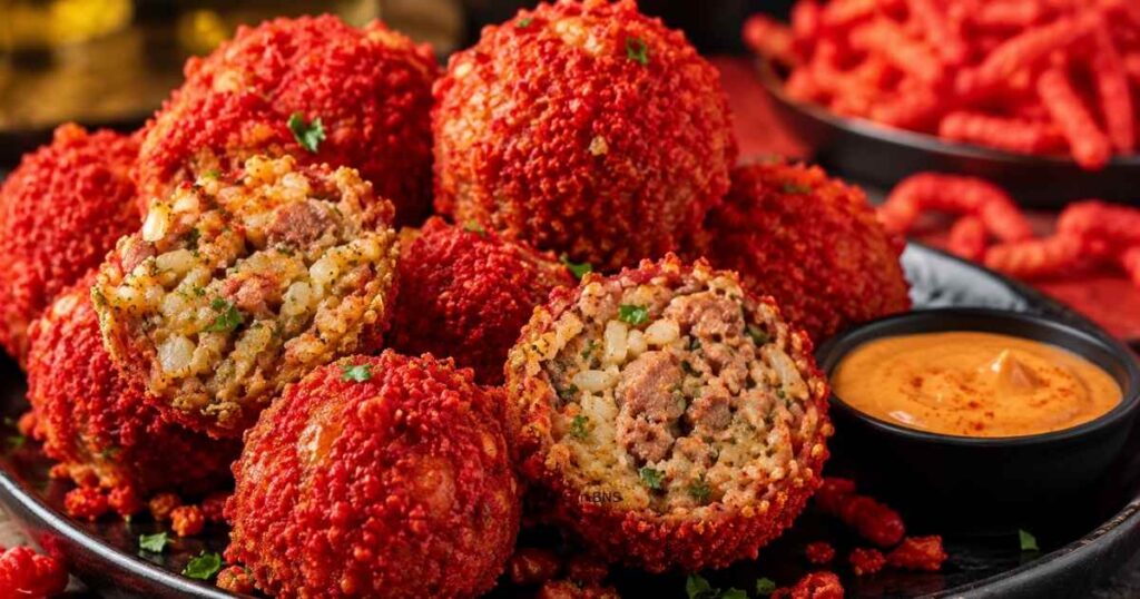 Hot Cheeto Boudin Balls Recipe