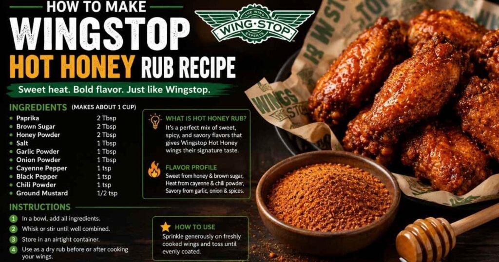 How to Make Wingstop Hot Honey Rub Recipe