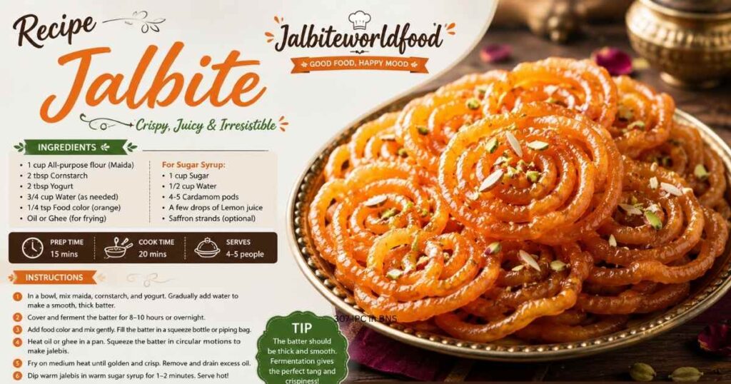 Recipe Jalbiteworldfood: Fusion of Global Flavors