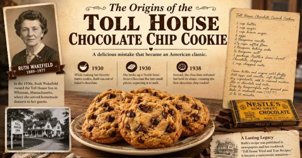 The Origins of the Toll House Chocolate Chip Cookie